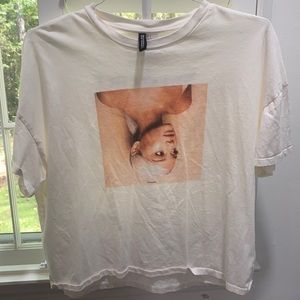 ariana grande sweetener world tour 2018 cropped tee